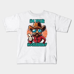 I'm Your Huckleberry - Old style fan Kids T-Shirt